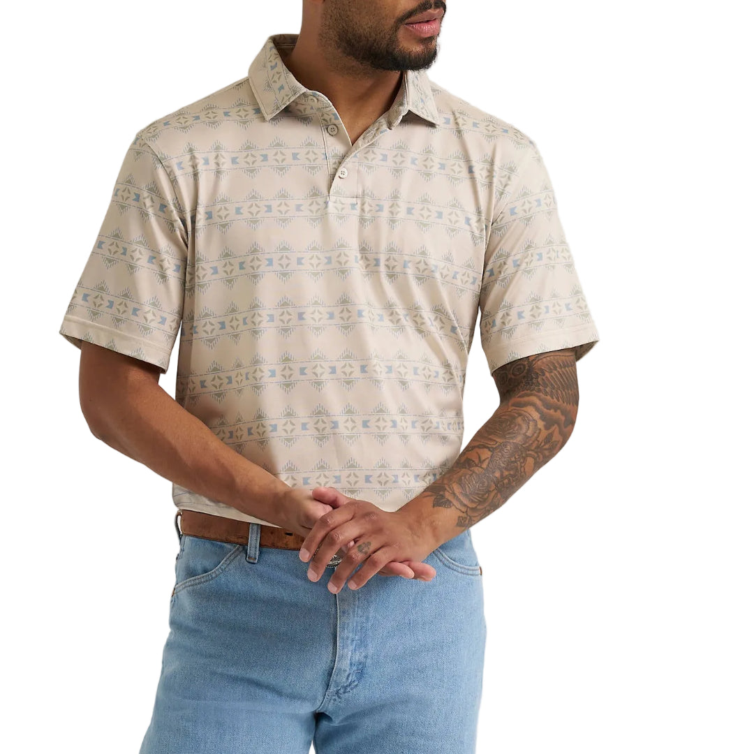Wrangler Men's All Terrain Gear Performance Polo