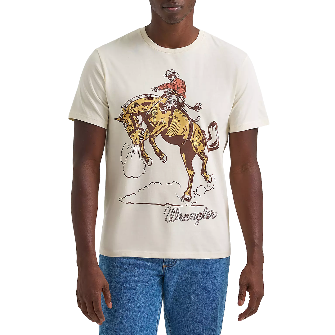 T-shirt graphique Wrangler Silent Rider pour homme