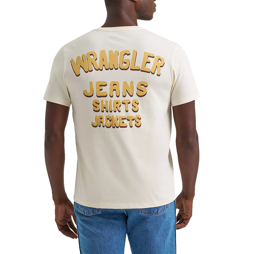 T-shirt graphique Wrangler Silent Rider pour homme