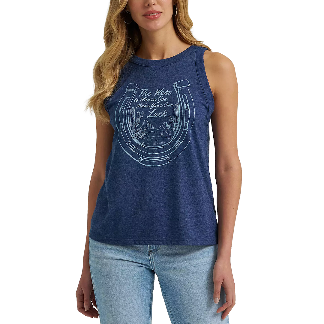 Wrangler Women's Make Your Own Luck Goddess Tank