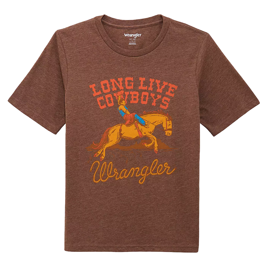 T-shirt à logo Wrangler pour garçon