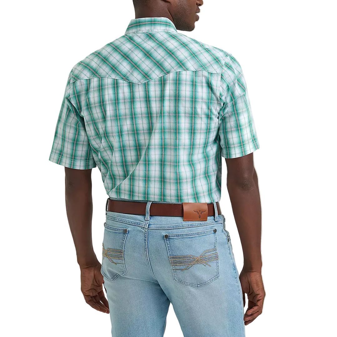 Wrangler Men's 20X Competition Advanced Comfort Short Sleeve Snap Shirt