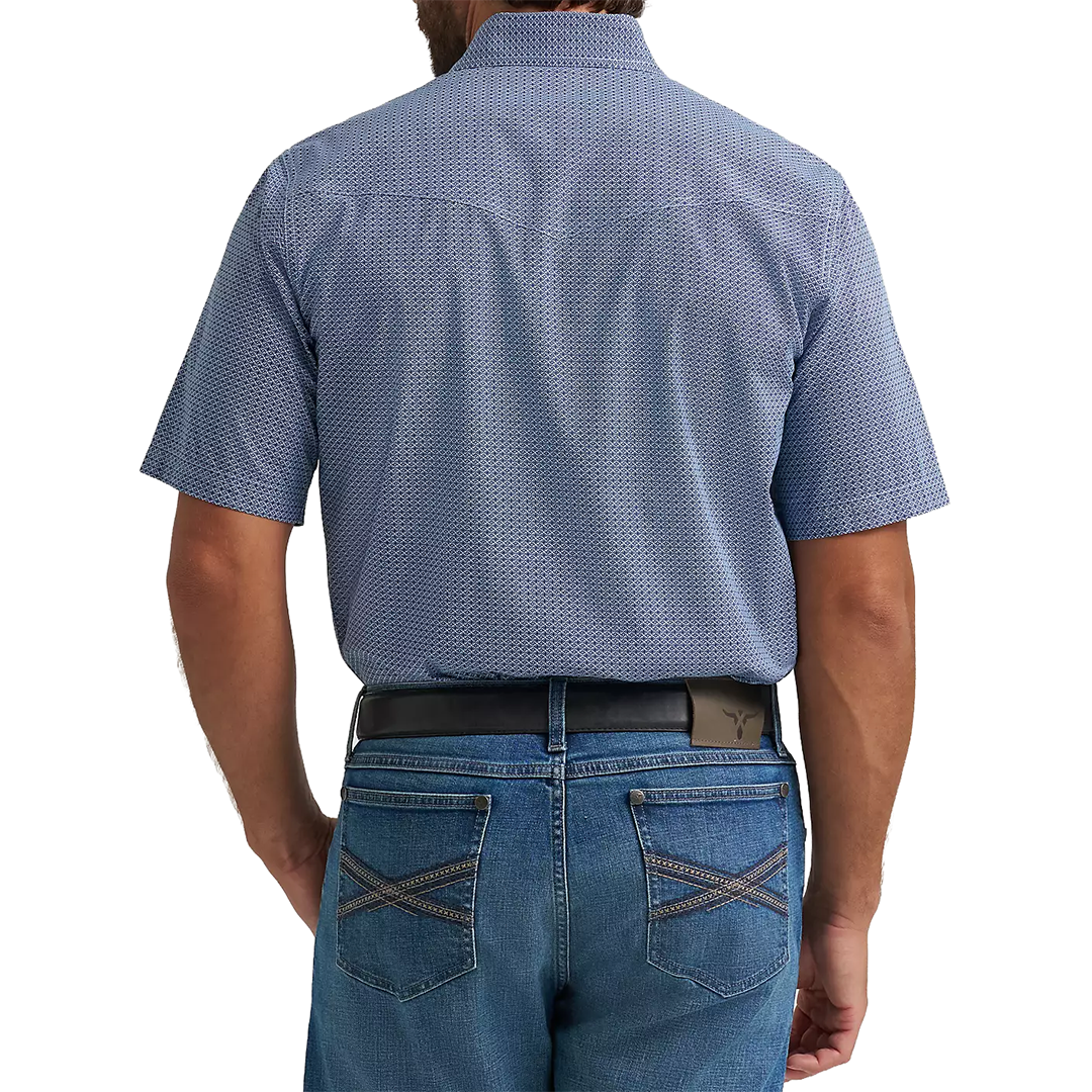 Wrangler Men's 20X Competition Advanced Comfort  Short Sleeve Snap Shirt