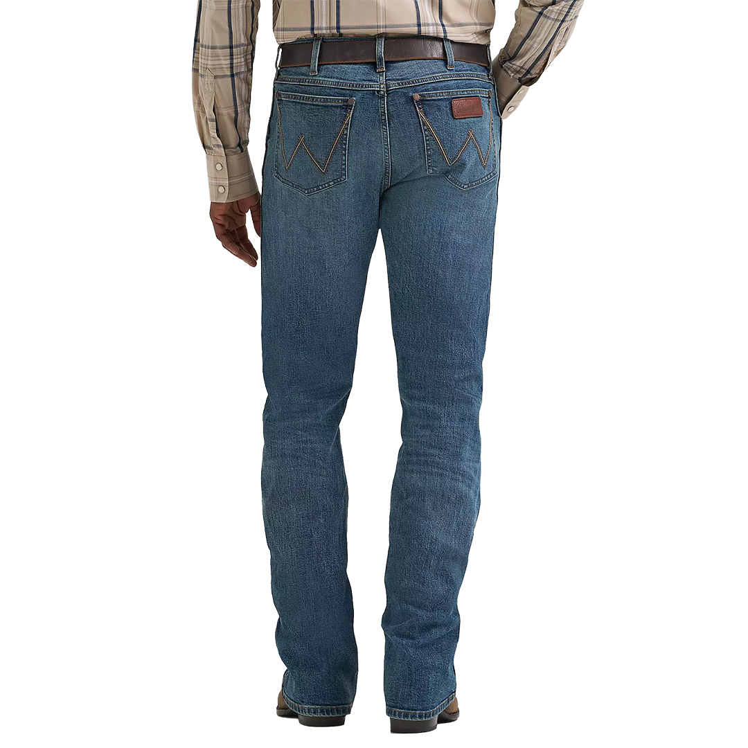 Jean bootcut slim rétro Wrangler pour homme