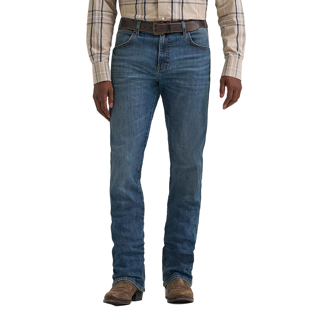 Jean bootcut slim rétro Wrangler pour homme