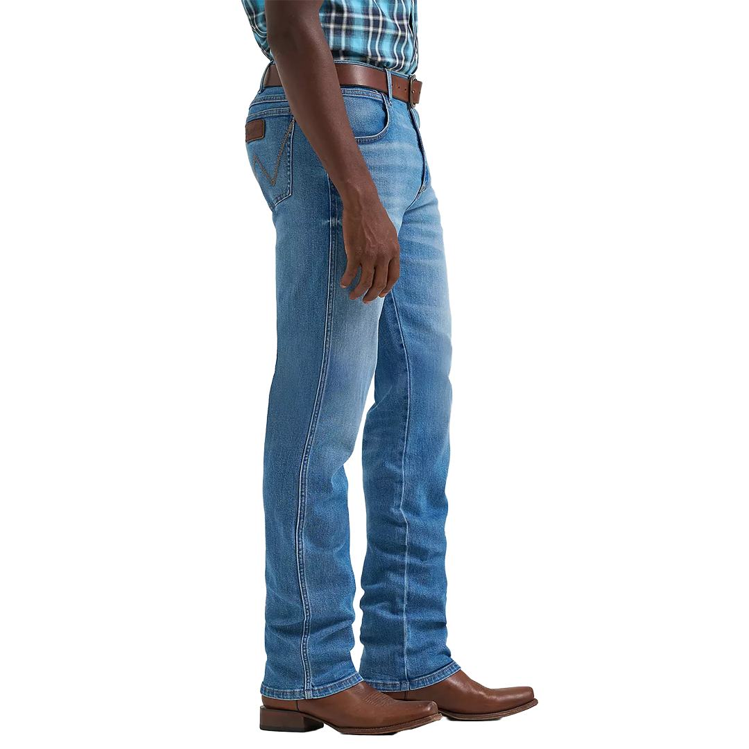 Jean Wrangler rétro coupe droite slim pour homme