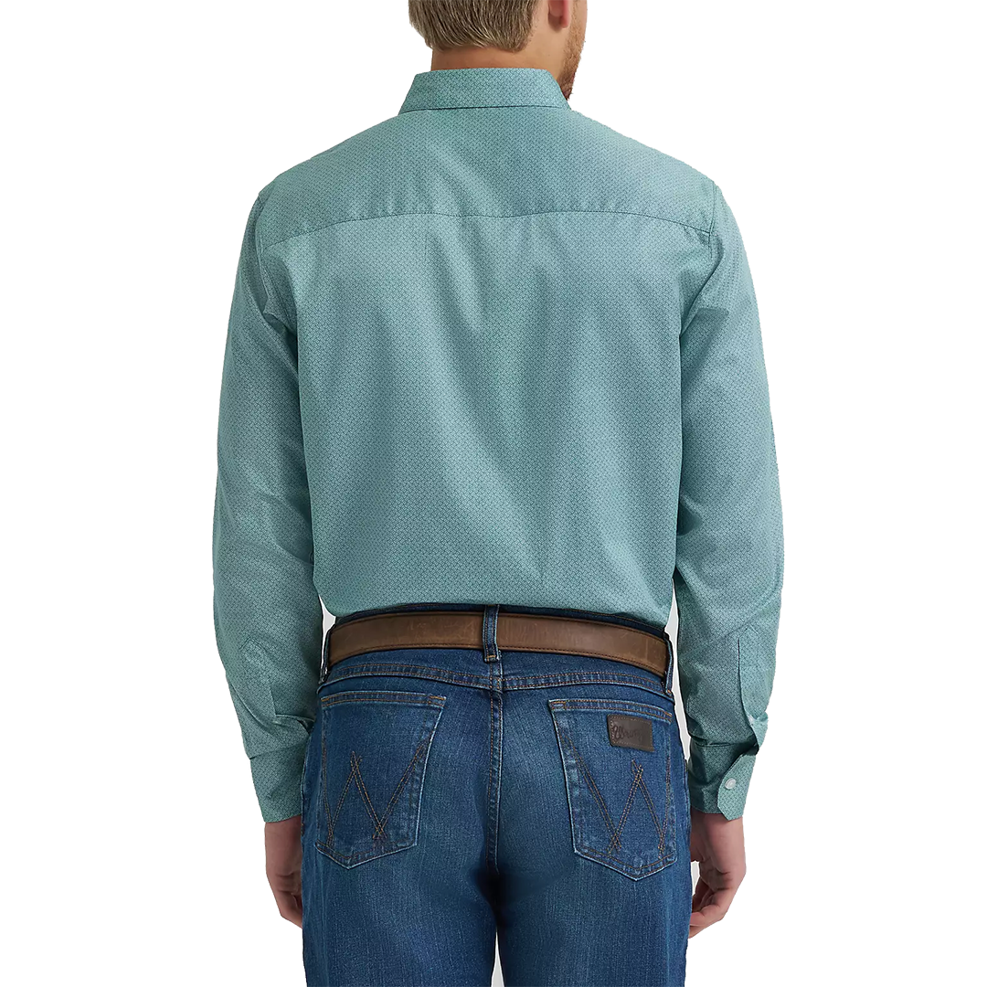 Wrangler Men's Cody Johnson Long Sleeve Button Shirt