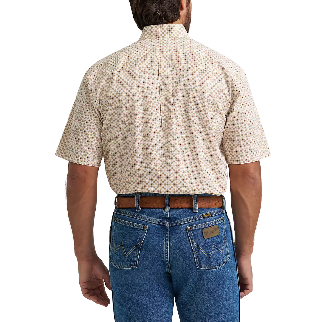 Chemise à manches longues boutonnée à motif écossais Wrangler Rétro Premium pour homme