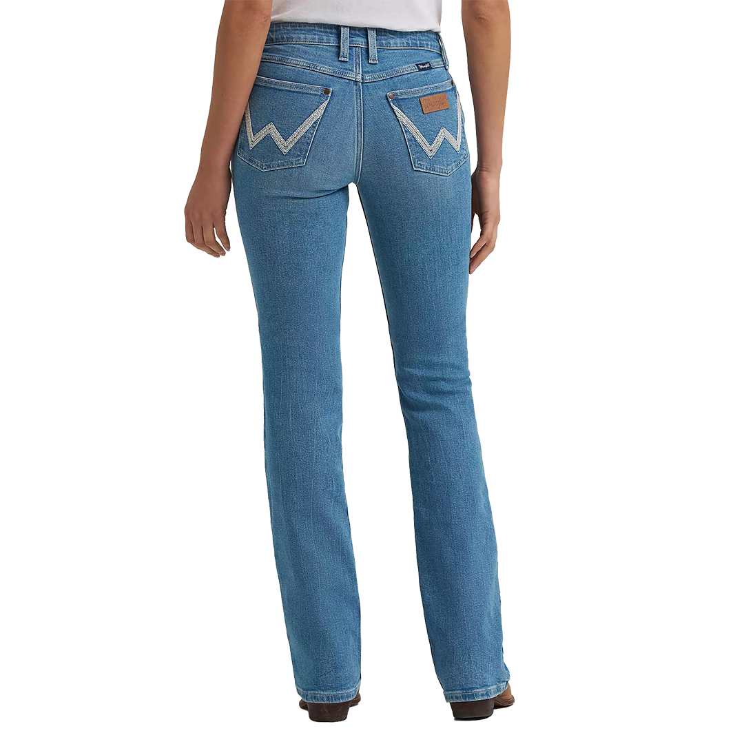 Jean Bootcut Taille Mi-Haute Rétro Mae Wrangler Femme