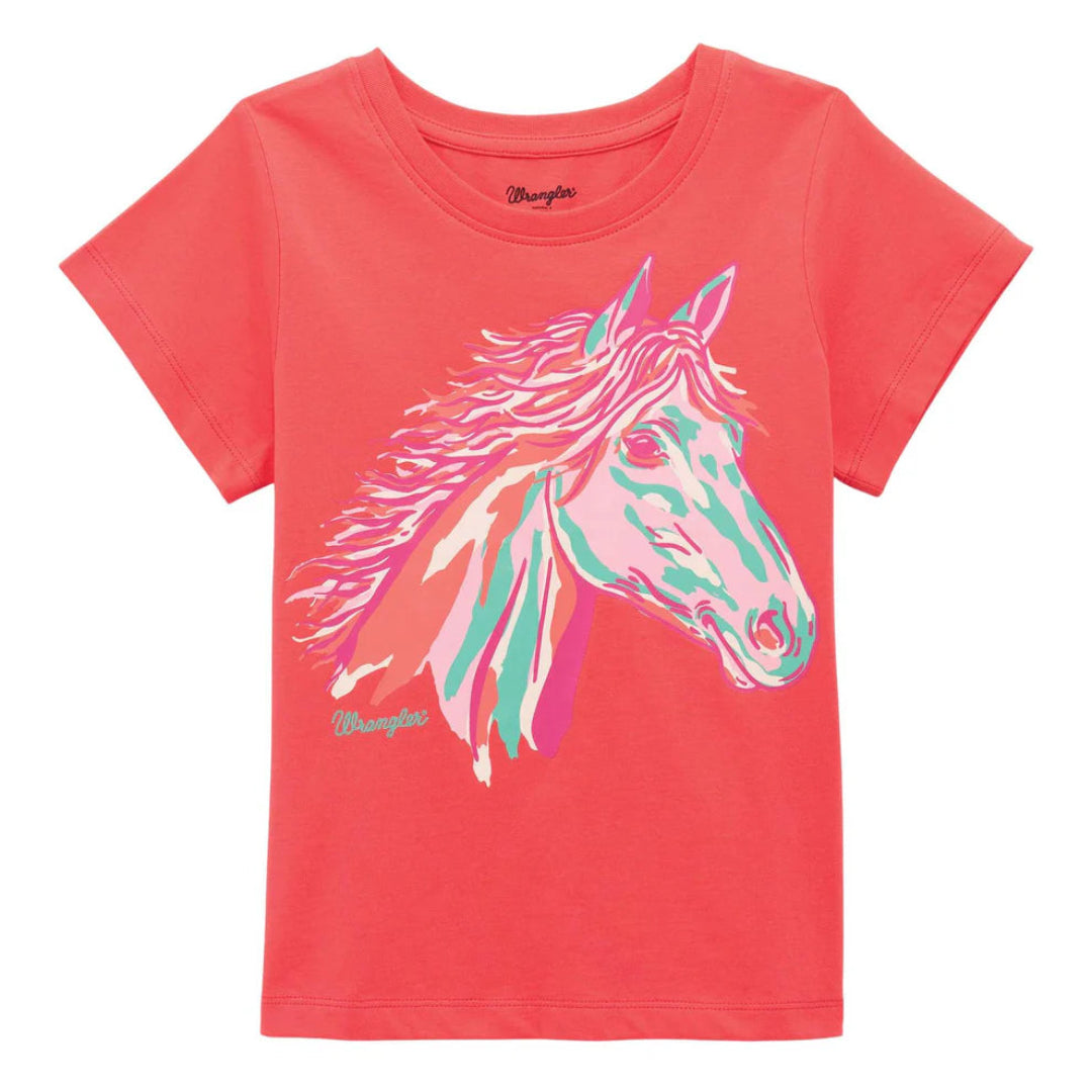 Wrangler Girls' Western Graphic T-Shirt