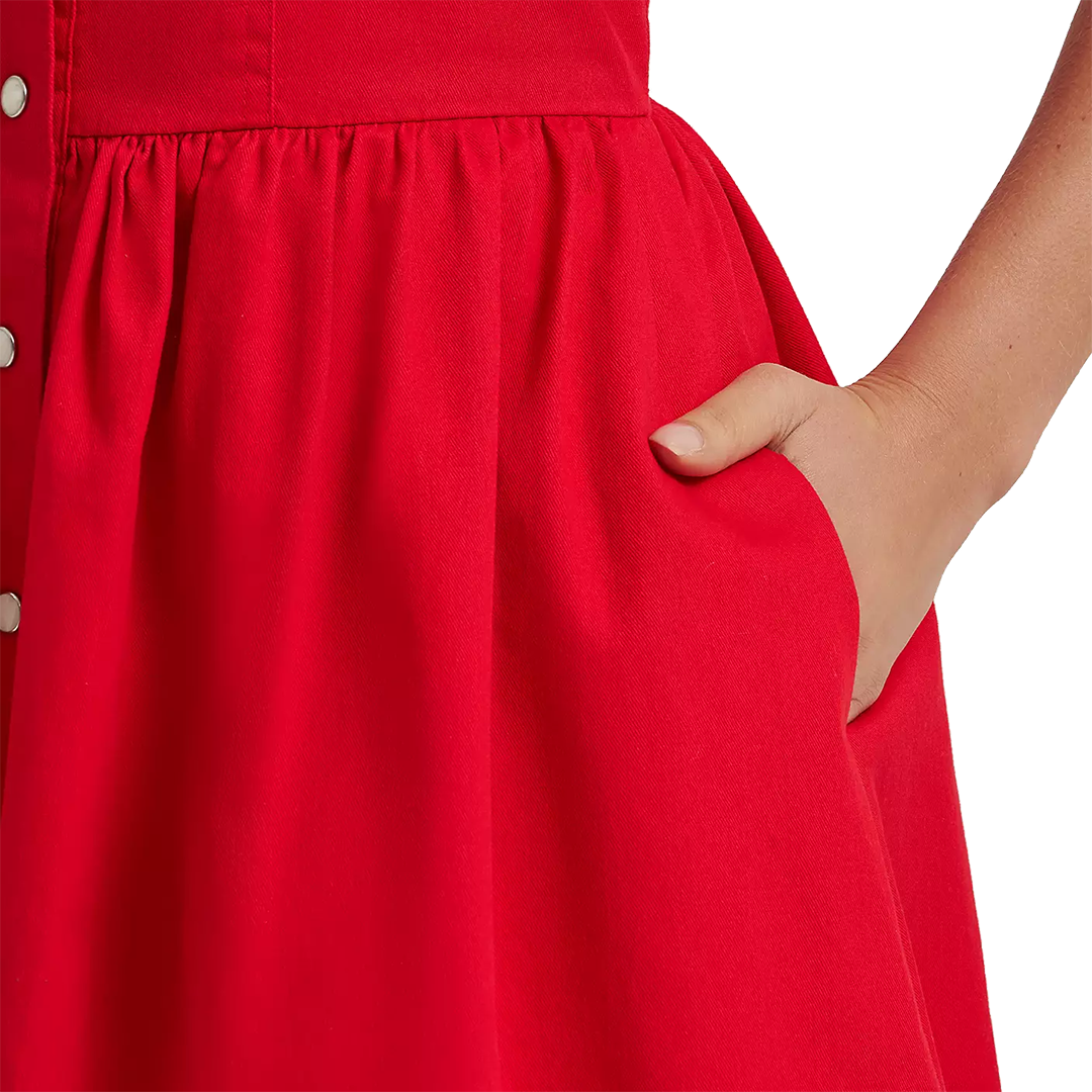 Robe Corset à Boutons-Pression Americana Wrangler Femme