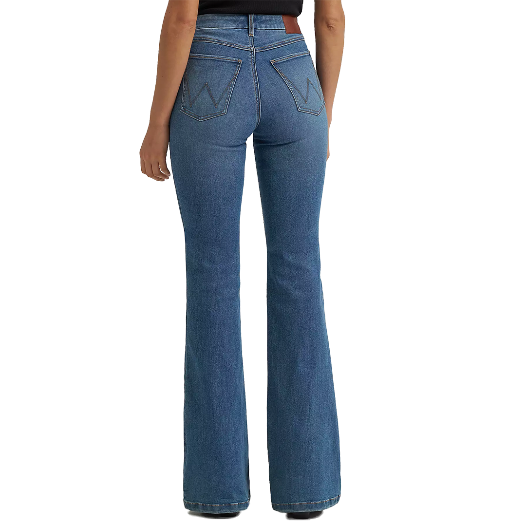Wrangler Women's Bespoke High Rise Flare Jeans