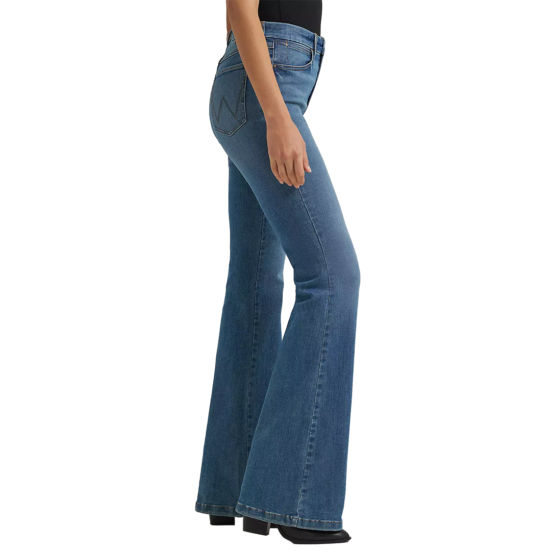 Wrangler Women's Bespoke High Rise Flare Jeans