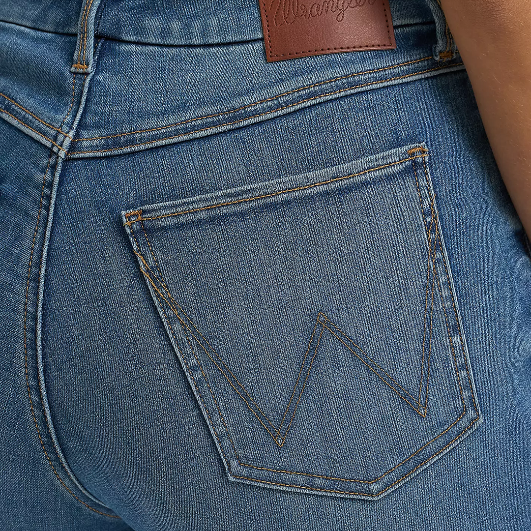 Wrangler Women's Bespoke High Rise Flare Jeans