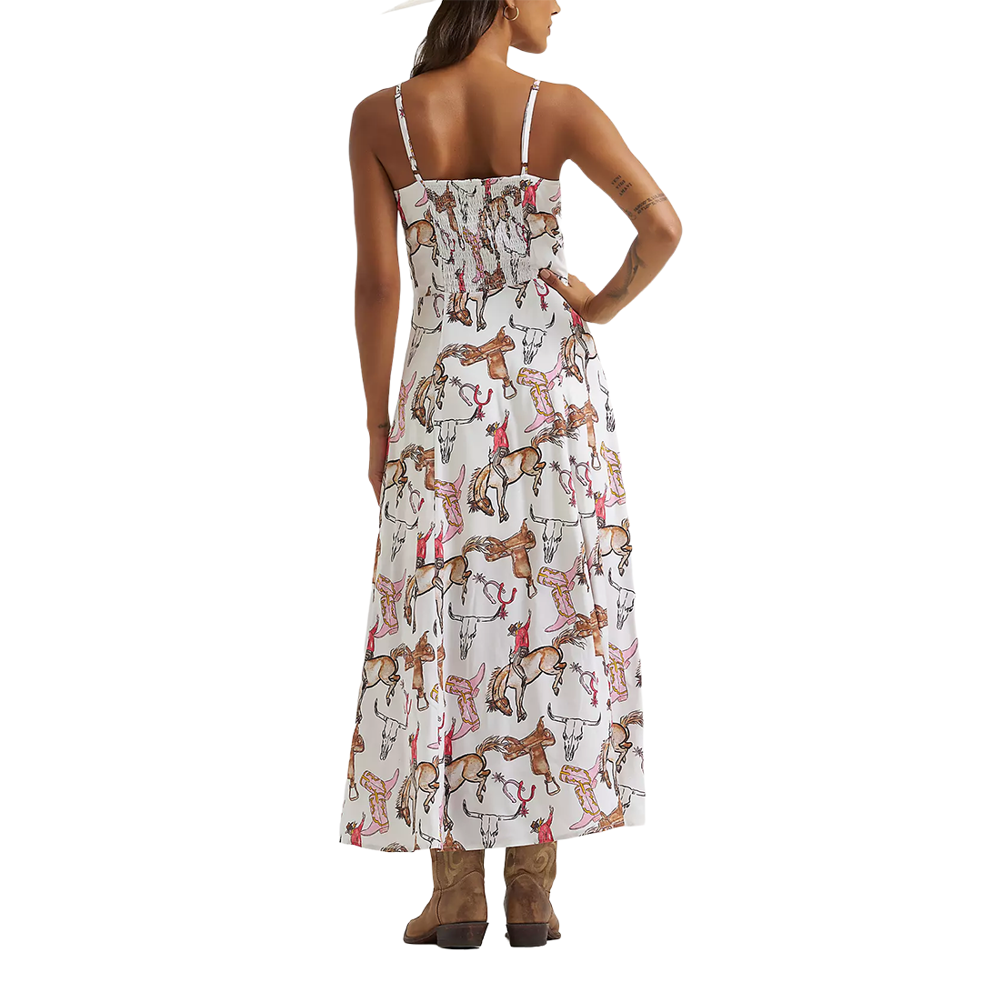 Robe longue débardeur western Wrangler pour femme