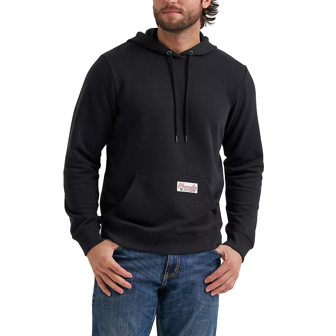 Wrangler Pull à capuche pour homme Long Live Cowboys