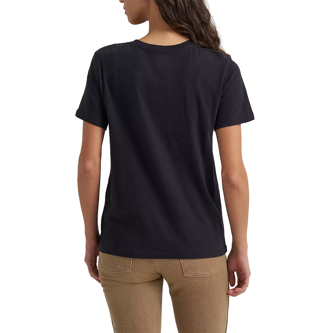 Wrangler Women's Fearless Cowgirl Reg Fit Graphic Tee
