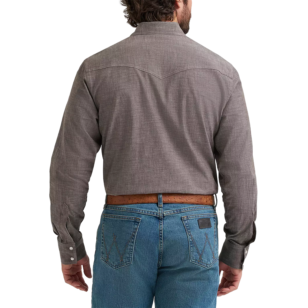 Wrangler Men's Cody Johnson Long Sleeve Snap Shirt