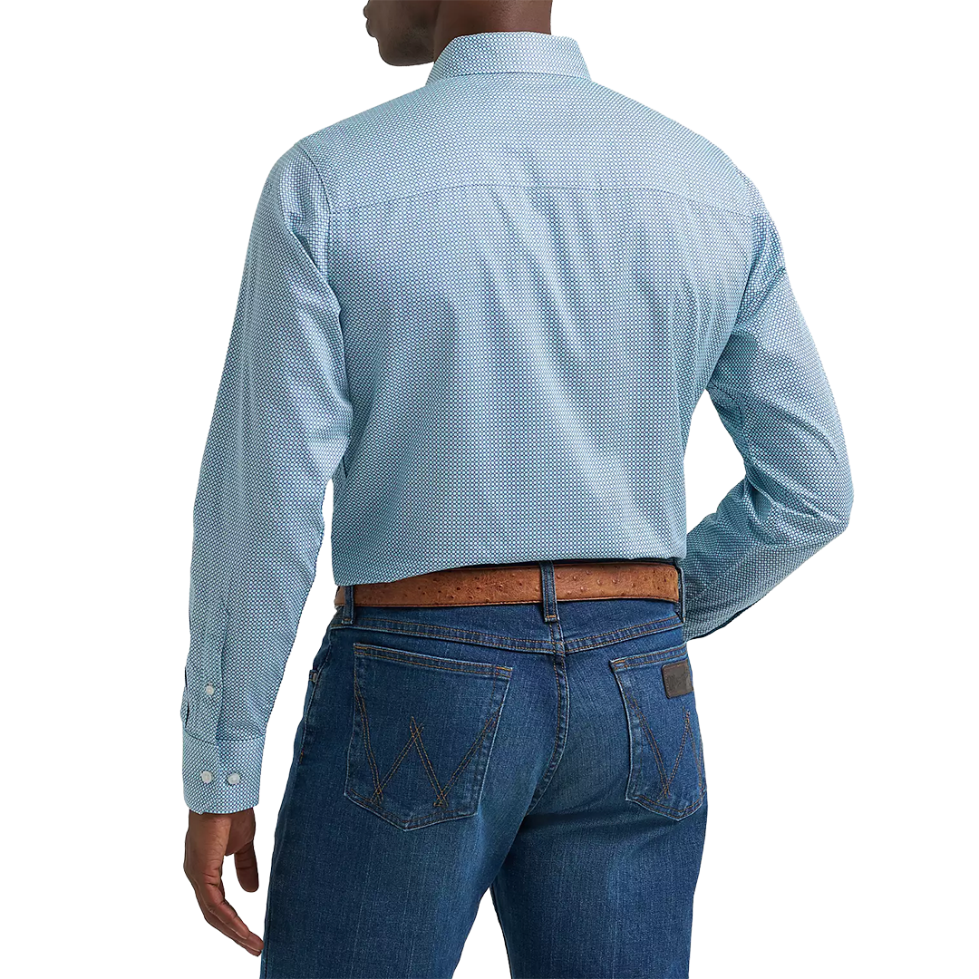 Wrangler Men's Cody Johnson Long Sleeve Button Shirt