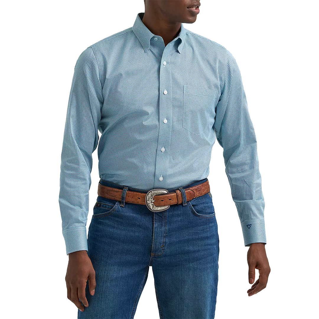 Wrangler Men's Cody Johnson Long Sleeve Button Shirt