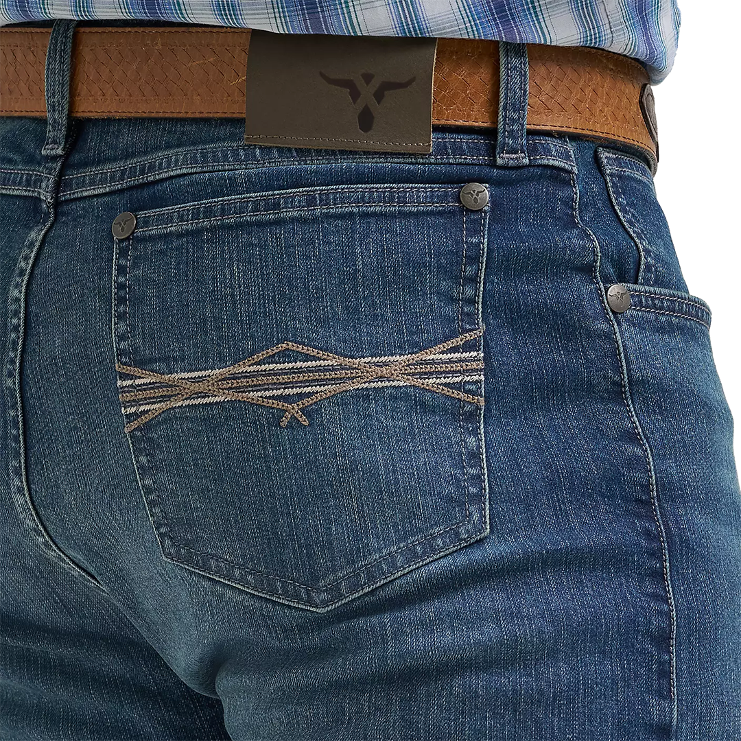 Jean bootcut slim rétro Wrangler pour homme