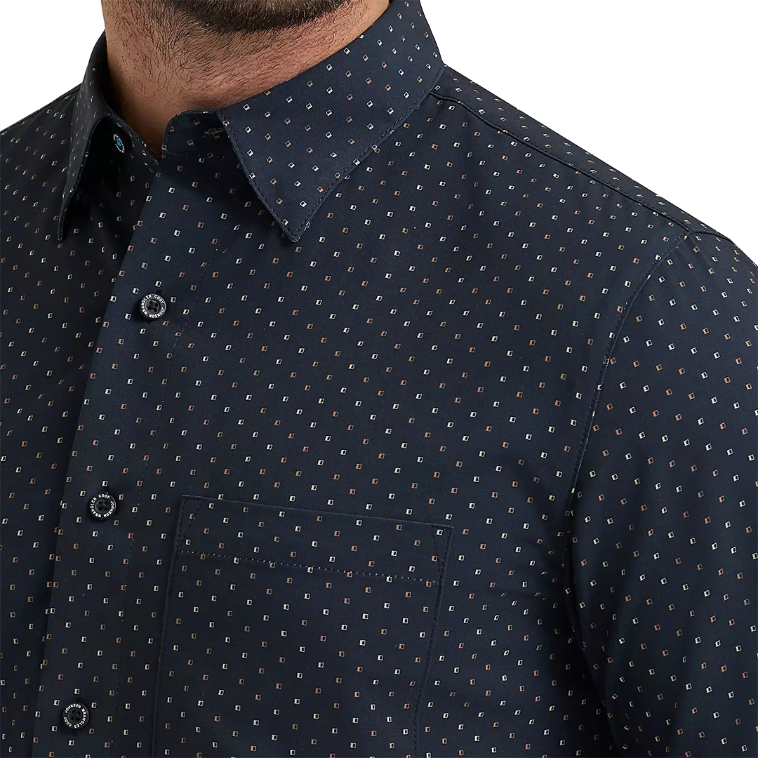 Chemise à manches longues boutonnée à motif écossais Wrangler Rétro Premium pour homme