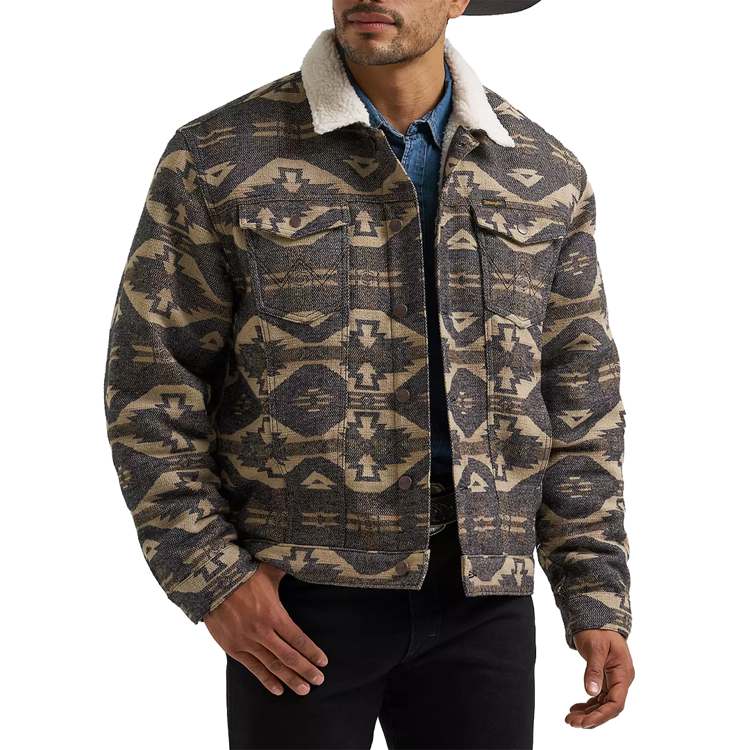 Veste à capuche en flanelle Wrangler RIGGS Workwear pour homme