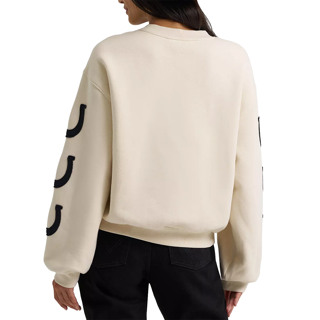 Wrangler Women's Lucky Logo Crew Sweatshirt