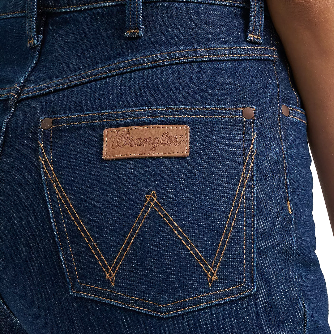 Wrangler Women's High Rise Bell Trouser Wrangler Riding Jean