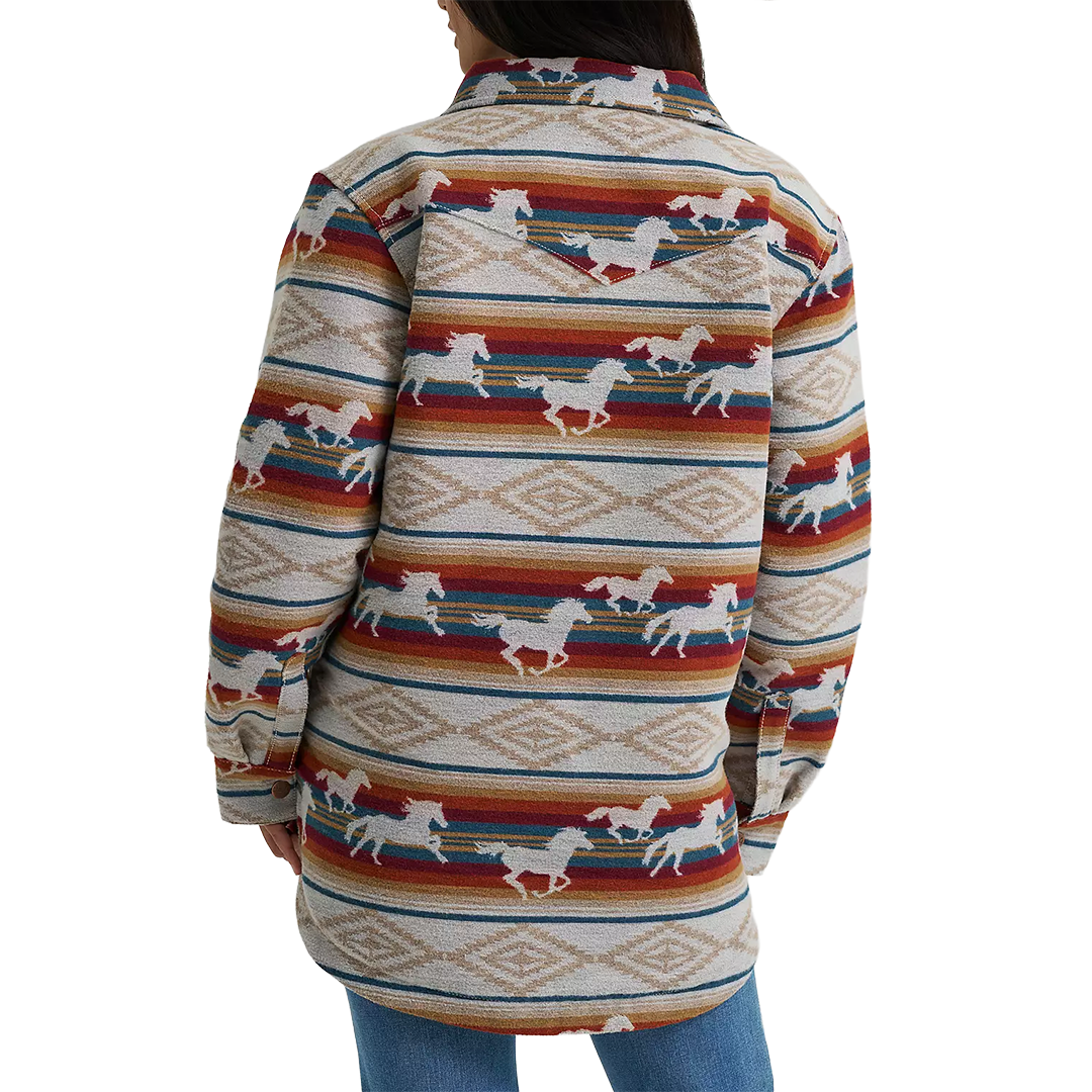 Surchemise jacquard Wrangler pour femme