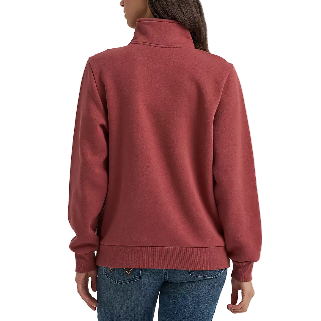 Pull col rond jacquard équestre Wrangler pour femme