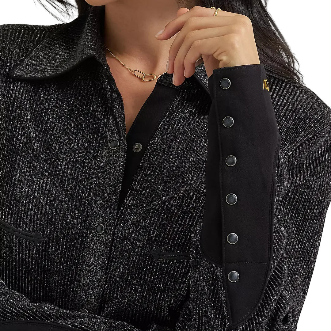 Wrangler Women's Lainey Wilson Long Sleeve Snap Shirt