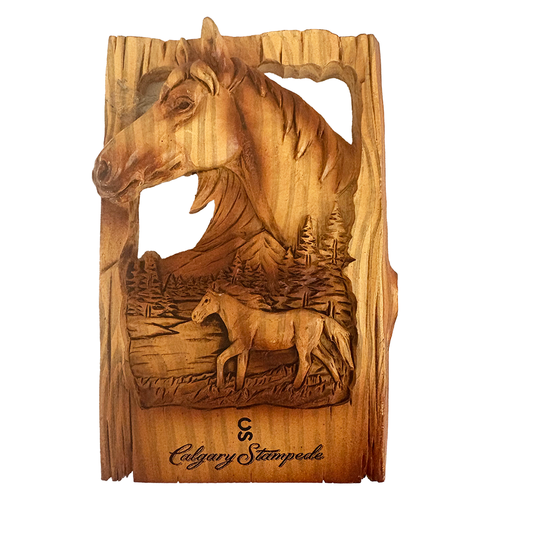 Aimant Cheval de bois du Calgary Stampede