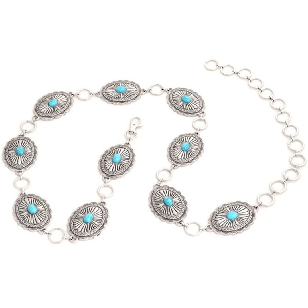Kamberly Women's Concho Chain Belt