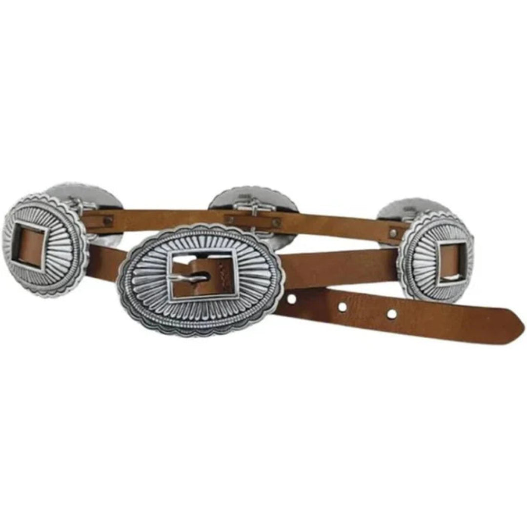 Gem-Dandy Women's Conchos Belt