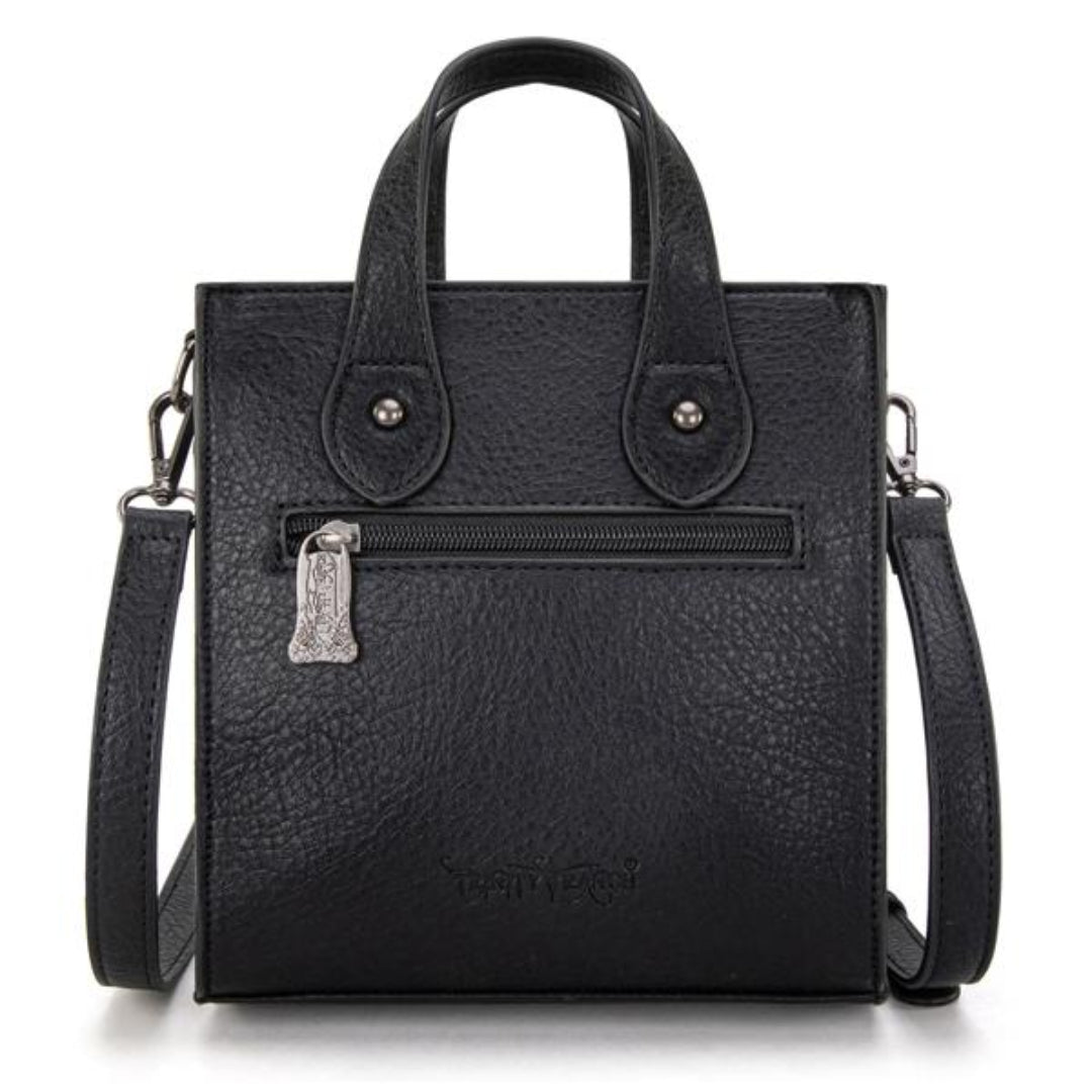 Trinity Ranch Floral Tooled Mini Crossbody
