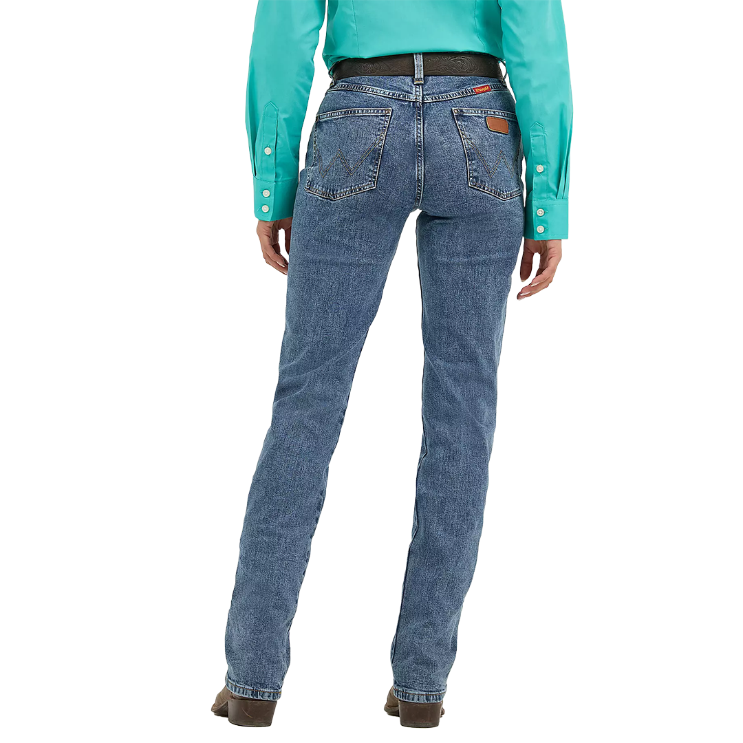 Wrangler Women's Cowboy Cut Slim Fit Stretch Jeans