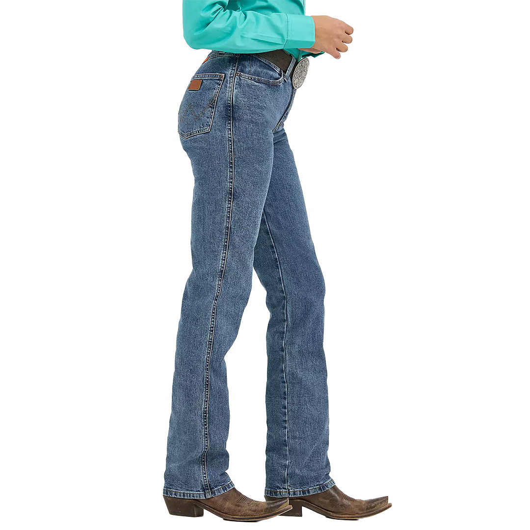 Wrangler Women's Cowboy Cut Slim Fit Stretch Jeans