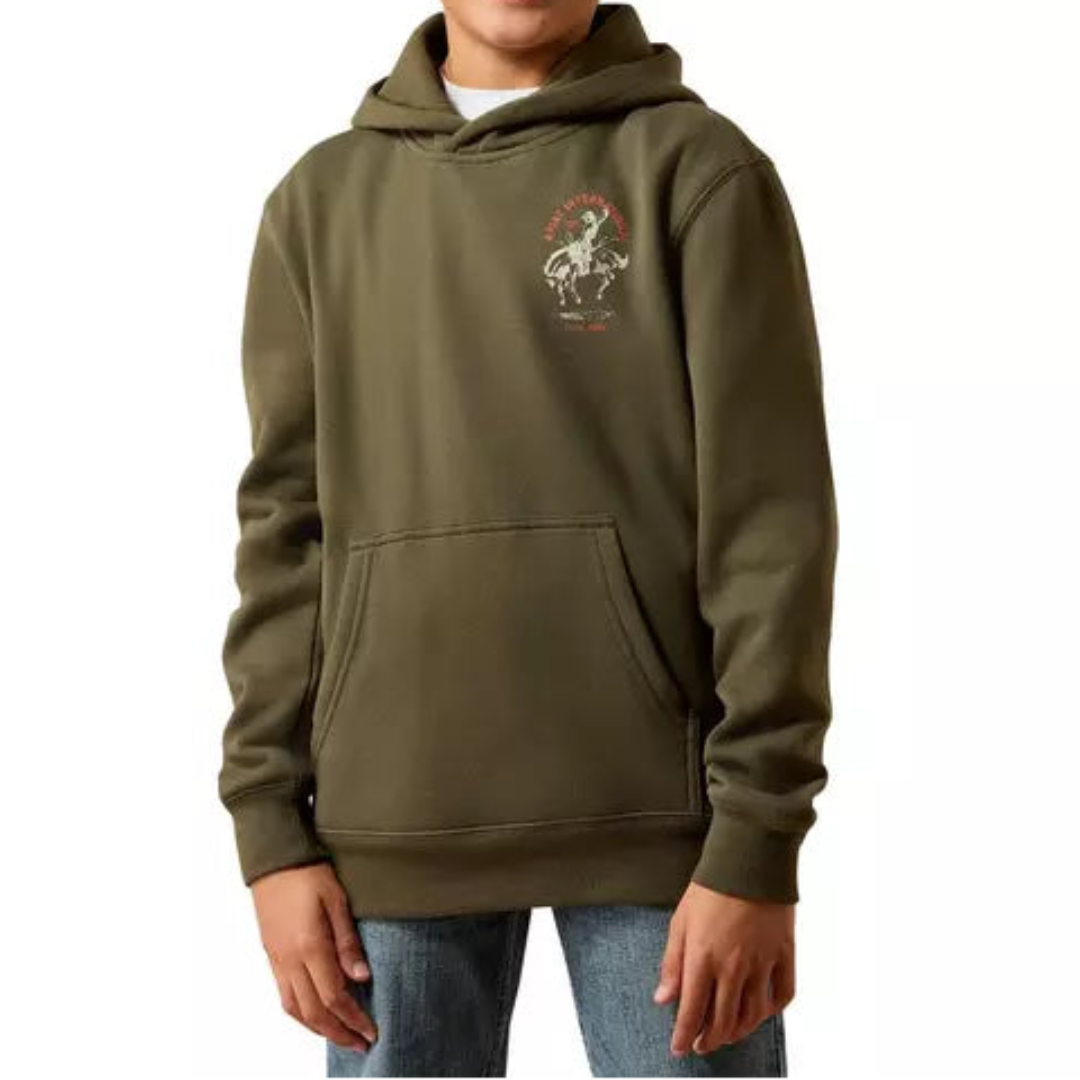 Sweat à capuche Ariat Sun Valley Circle pour garçons