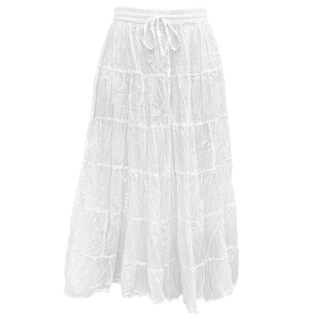 Jupe blanche Wondrous Art Wear pour femme