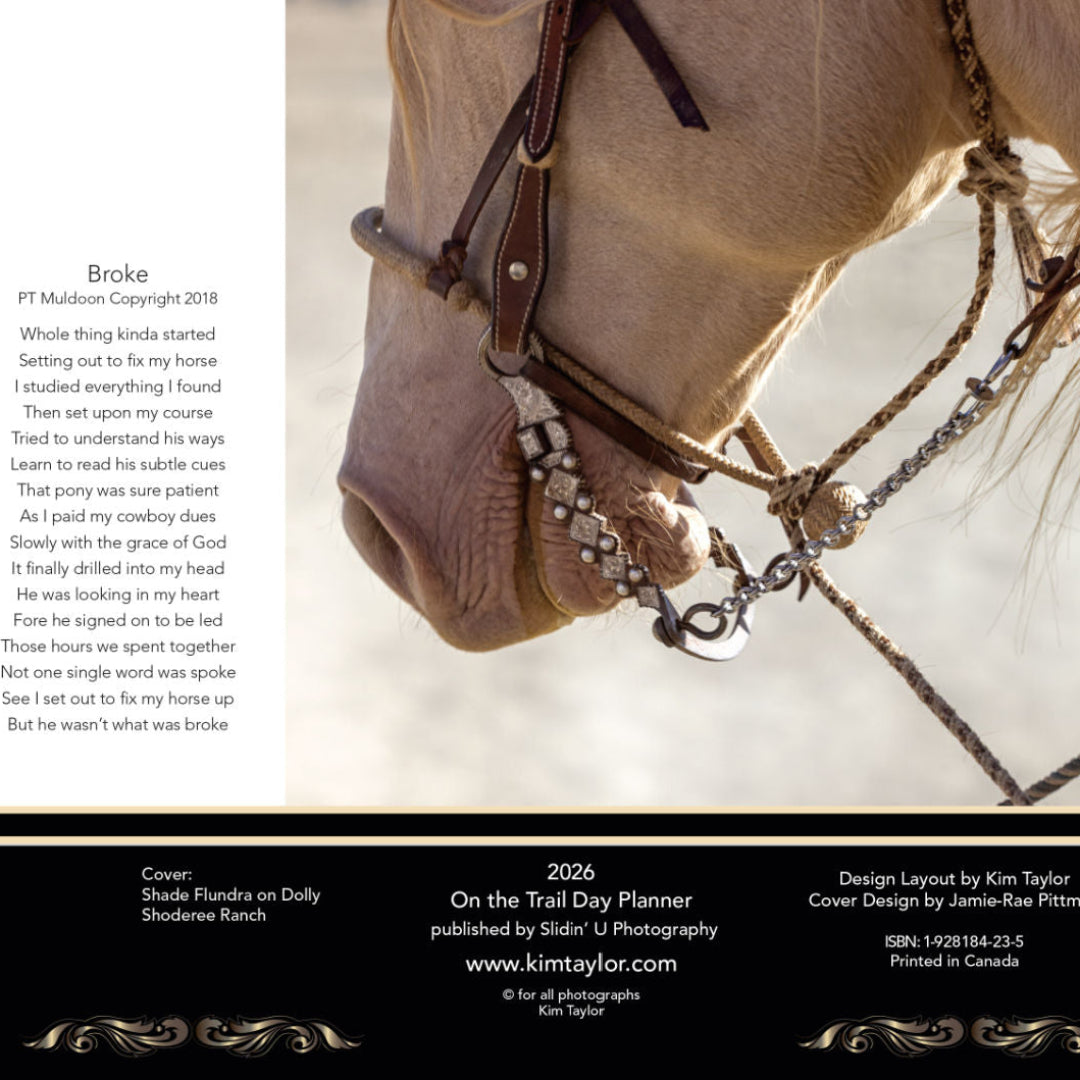 Kim Taylor On The Trail 2026 Day Planner