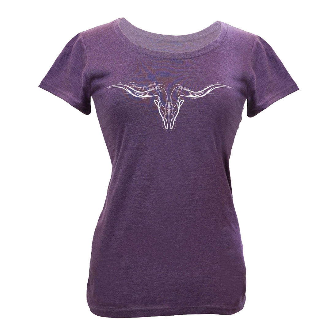 Calgary Stampede Women's Line Bull T-Shirt