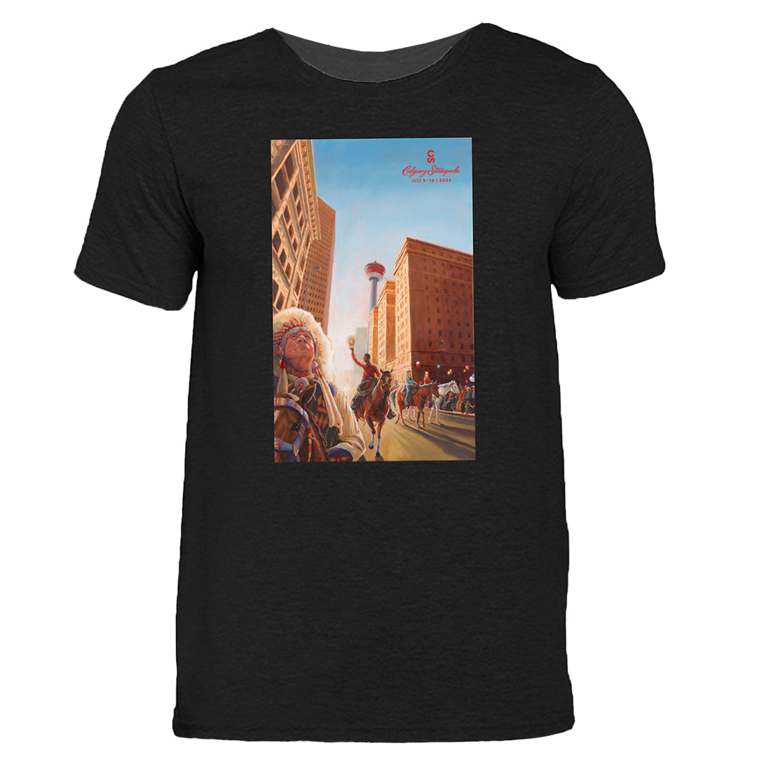 T-shirt unisexe Calgary Stampede Poster 2024