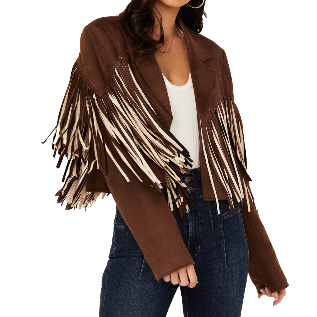 Blouson effiloché femme Saints & Hearts Tone