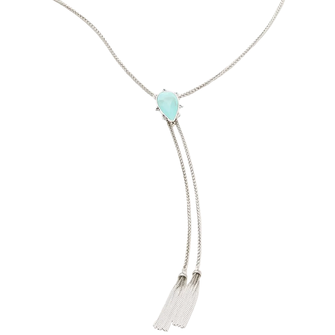Lainey Wilson Long Pear Stone Bolo