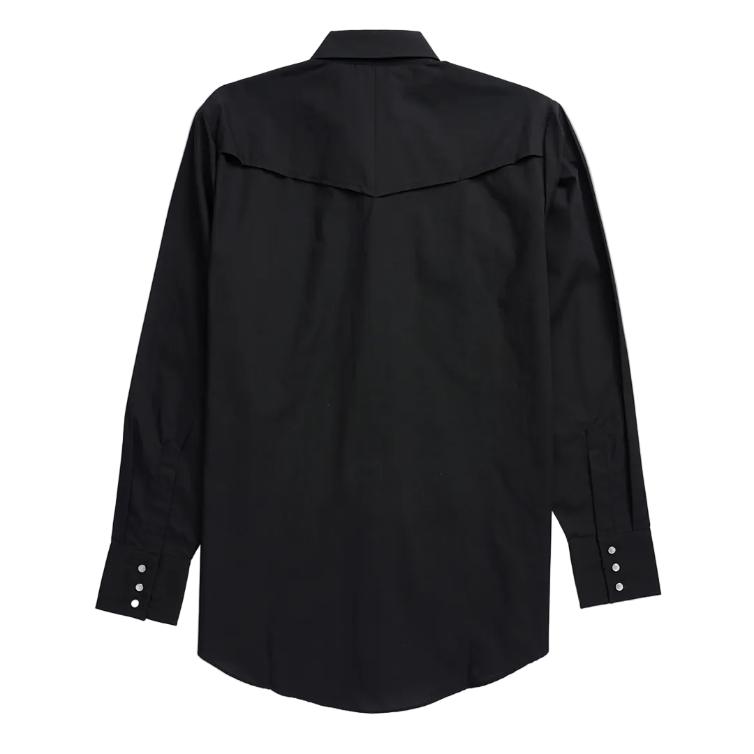 Ely Cattleman Men's Vented Western Long Sleeve Snap Shirt
