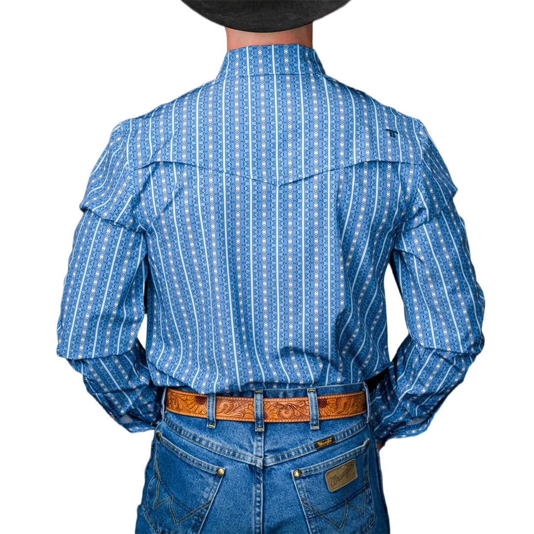 Ferrell Men's Walker Long Sleeve Snap Shirt