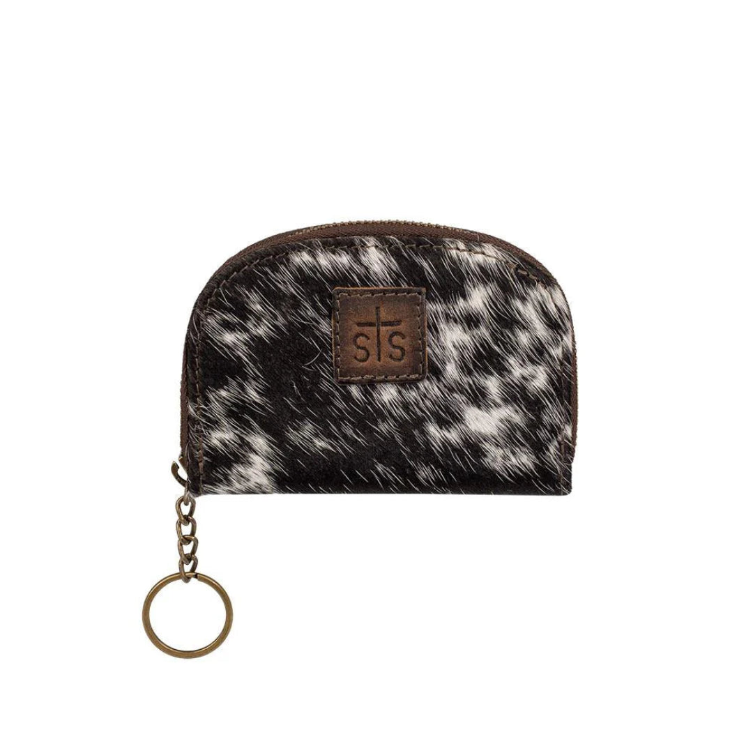 STS Ranchwear Cowhide Adlee Keychain Wallet