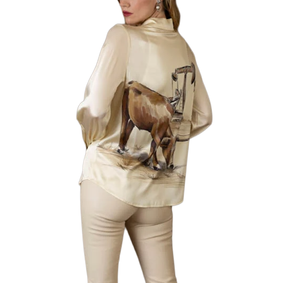 Chemise à manches longues Jane pour femme Kimes Ranch