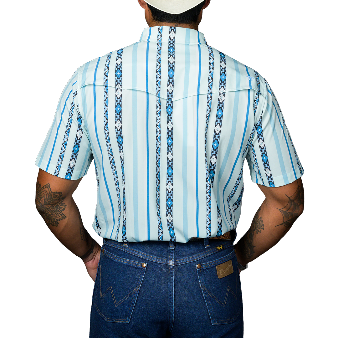 Ferrell Men's The Post Short Sleeve Snap Shirt